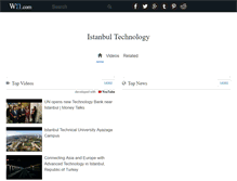 Tablet Screenshot of istanbultechnology.com
